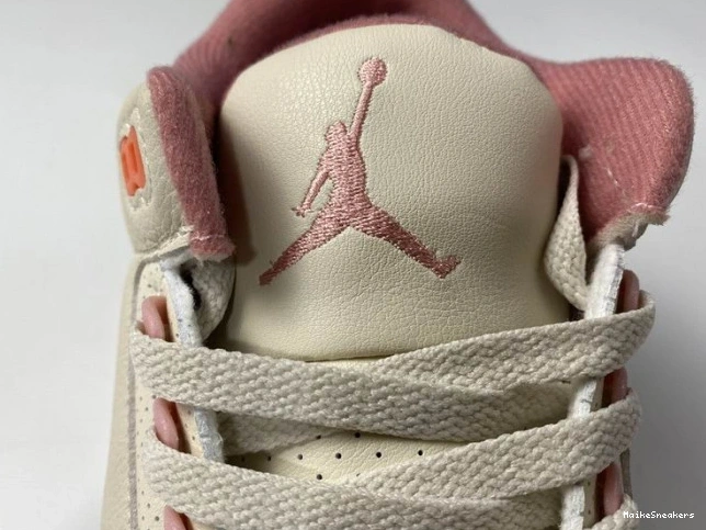 MaikeSneakers Retro Jordan Rust (W) Sail Pink 3 Air CK9246-116 0731